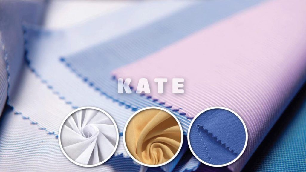 Đồng phục spa Hàn Quốc được may bằng vải Kate Silk