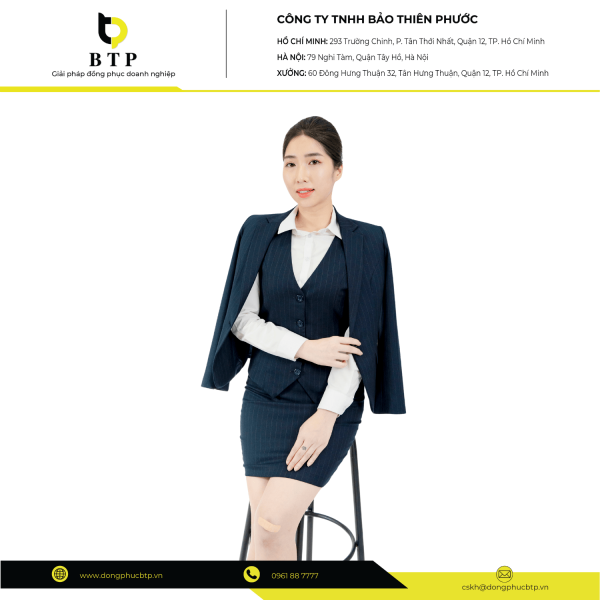 Vest công sở 004 - Hình ảnh 4