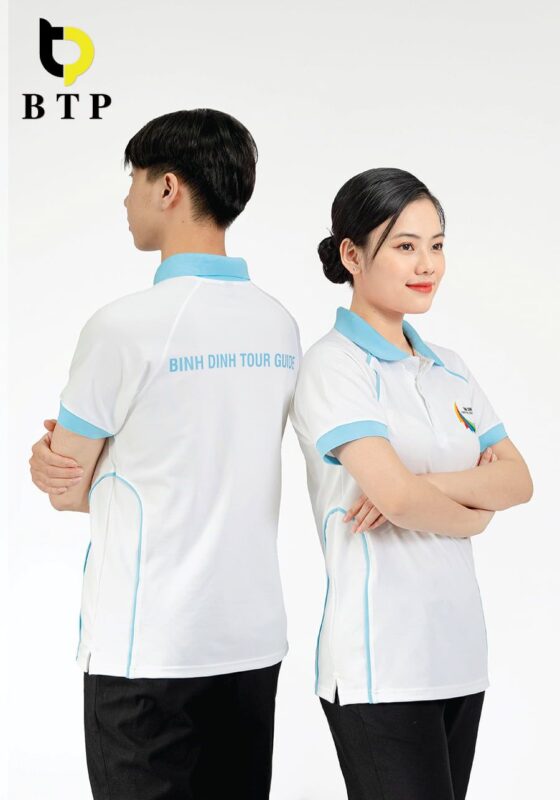 Đồng phục áo thun cổ bẻ 02