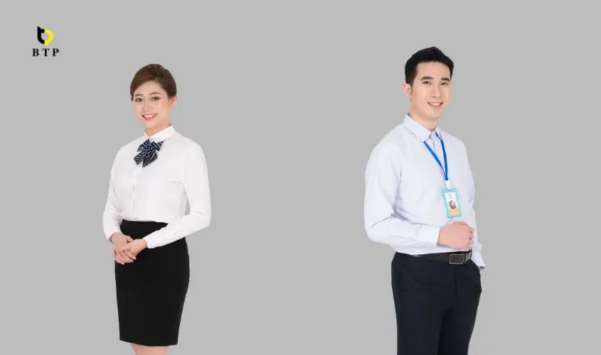 Hình ảnh áo sơ mi công sở