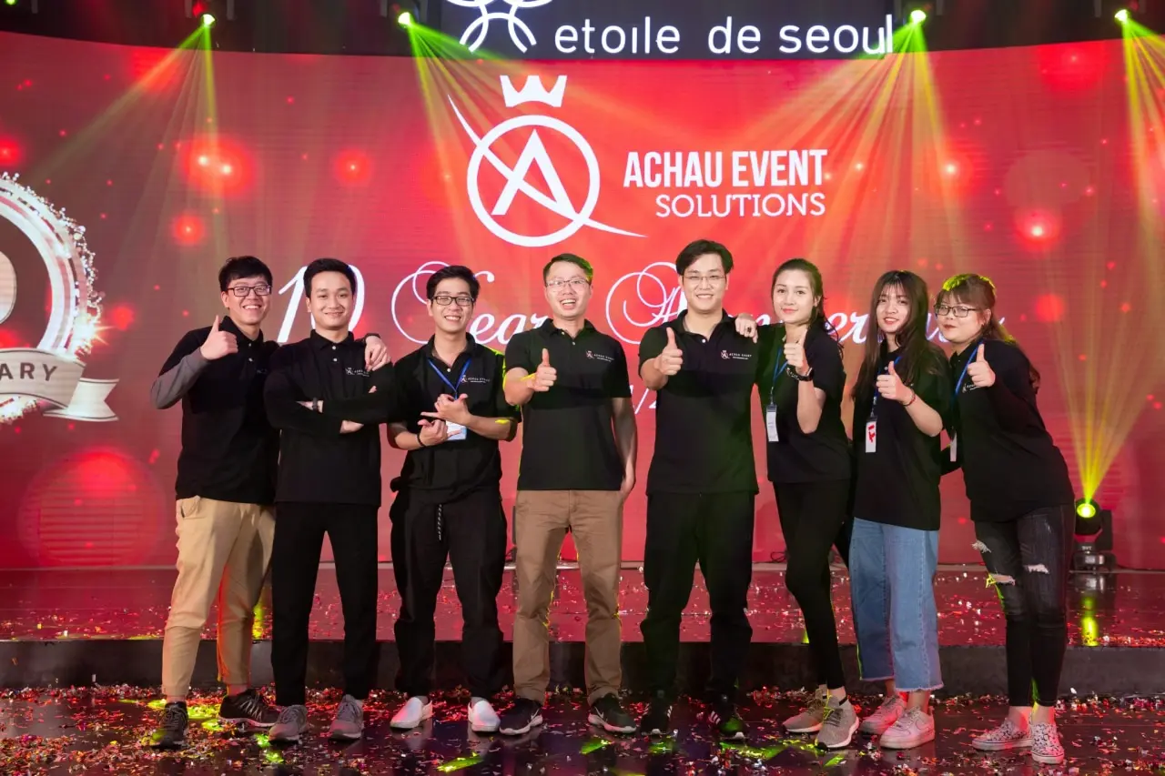 Áo thun sự kiện cho nhân viên quản lý sự kiện