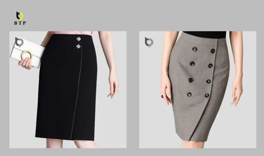 Đồng phục chân váy công sở