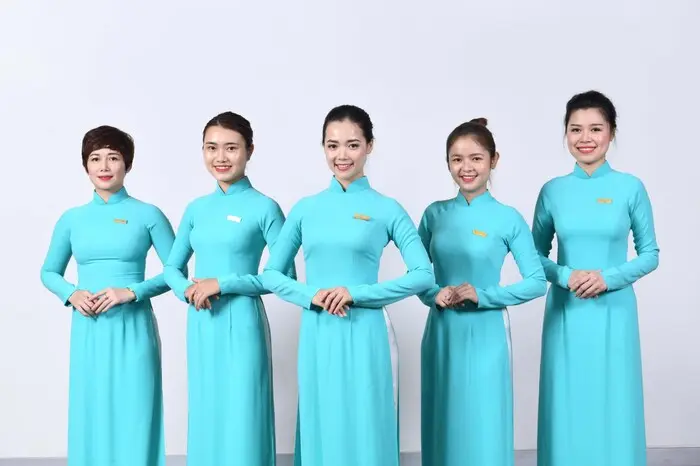 Đồng phục áo dài ngân hàng