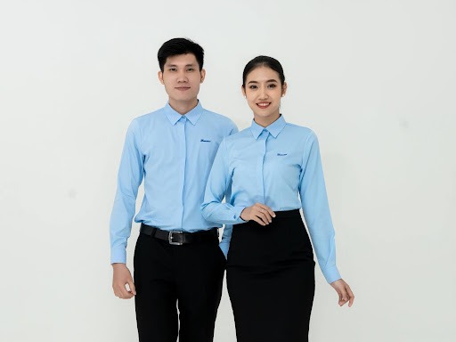 Lựa chọn đồng phục áo sơ mi