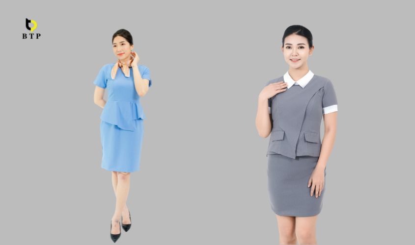 Đồng phục đầm công sở