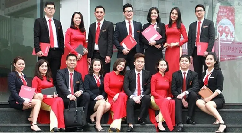 Đồng phục của ngân hàng Agribank mang đến cảm giác gần gũi, truyền thống Đồng phục ngân hàng Agribank