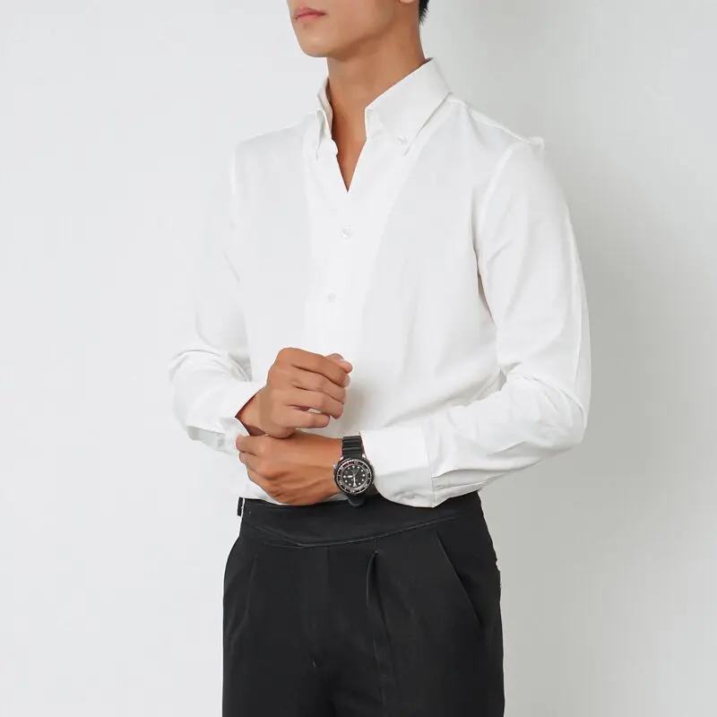 Đồng phục sơ mi nam button-down