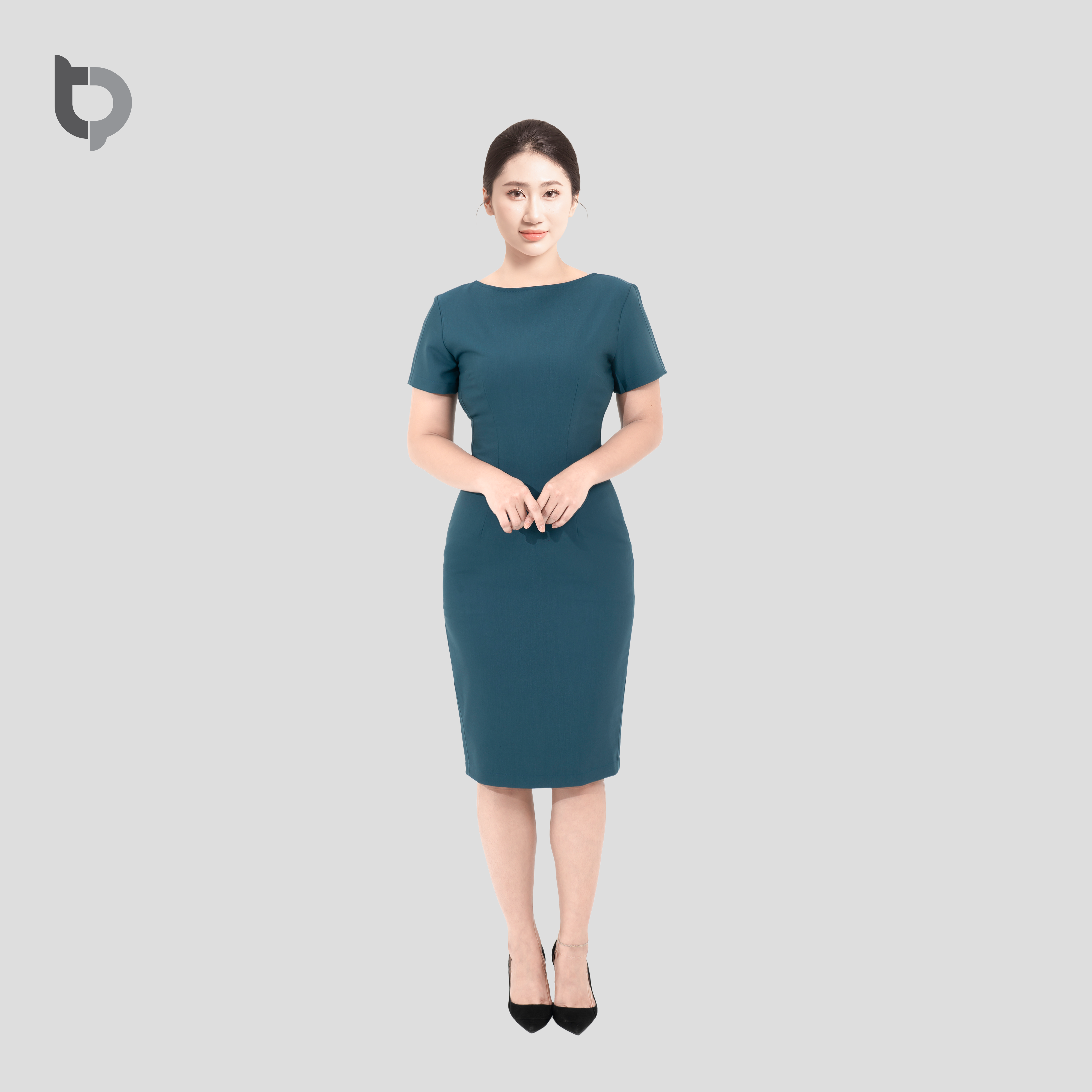 Mẫu đồng phục đầm công sở